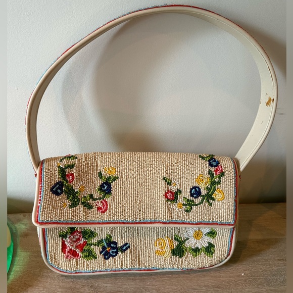 STAUD Handbags - STAUD Tommy Beaded Bag